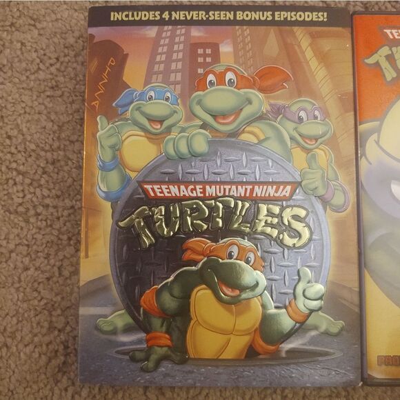 Original TMNT Cartoon DVD Lot, PRE-OWNED - Picture 2 of 4